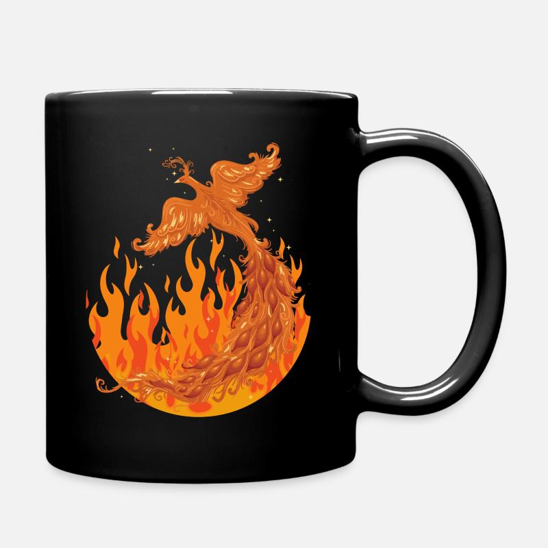Phönix - Tasse einfarbig - Schwarz