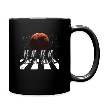 Astronautes En marchant Dans l’espace Mars Espace - Mug uni - noir - Droite