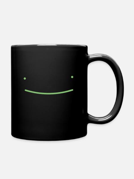 Funny Smile Merch Men - Full Colour Mug - black