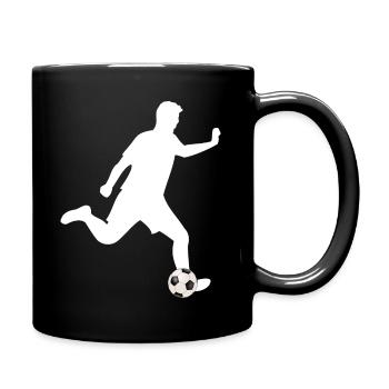 Footballeurs footballeurs - Mug uni - noir - Droite