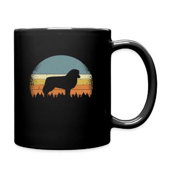 Berger australien de berger australien - Mug uni - noir - Droite