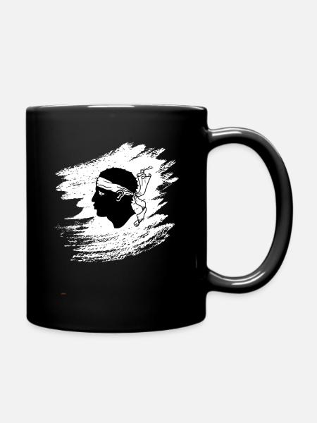 Corse Corsu Corssica 2B Corsica France - Mug uni - noir