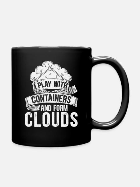 Drôle de citation de DevOps - Mug uni - noir