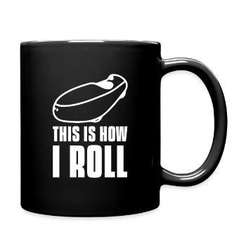 Velomobile And Recumbent Bike Biker - Tasse einfarbig - Schwarz - Rechts