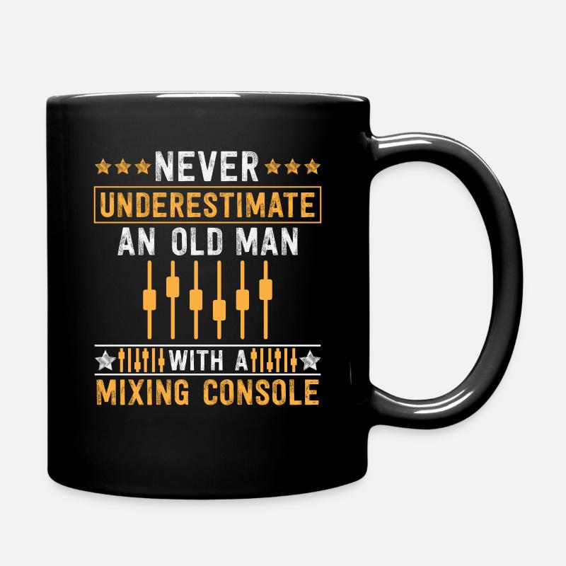 Drôle de disc jockey cadeau design - Mug uni - noir