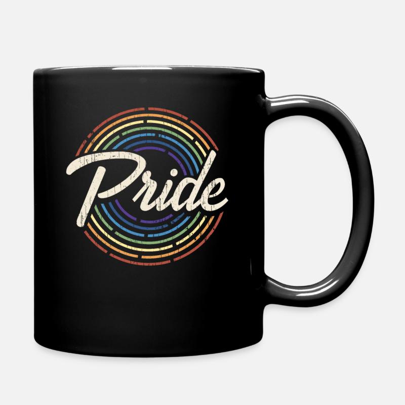 lgbtq pride month 2021- pride Rainbow - Tasse einfarbig - Schwarz