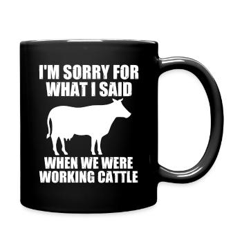 Gift Ideas For Ranchers - Full Colour Mug - black - Right