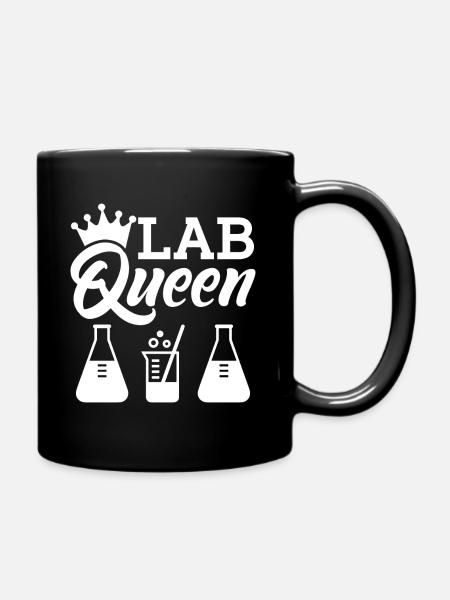 labor accessories - Lab queen - Mug uni - noir