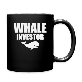 Whale Investor Bitcoin Cadeaux - Mug uni - noir - Droite