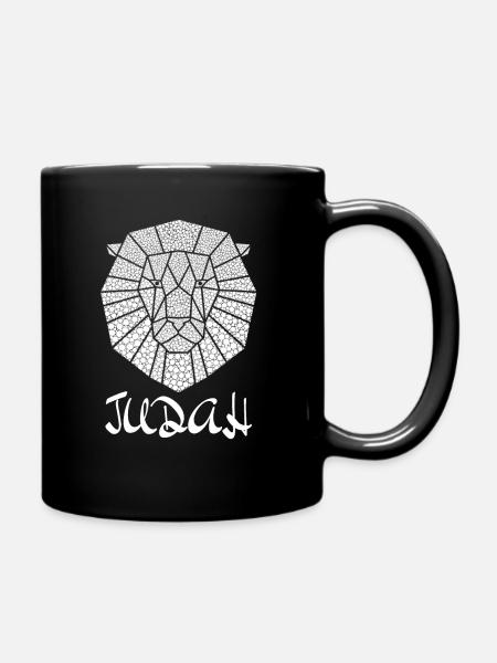 Jewish Tribe Hebrew Israelite Menorah Yah Apparel - Tasse einfarbig - Schwarz