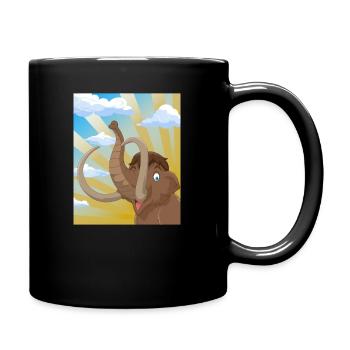 Mammut I Glacé i Cadeau d’éléphant i - Mug uni - noir - Droite