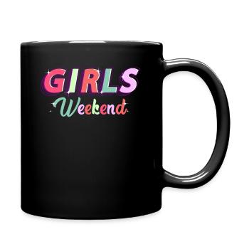 girls trip shirt girls weekend bachlorette - Full Colour Mug - black - Right