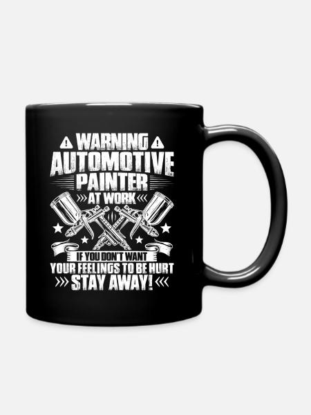 Peintres De Peinture Automobile Painter - Mug uni - noir
