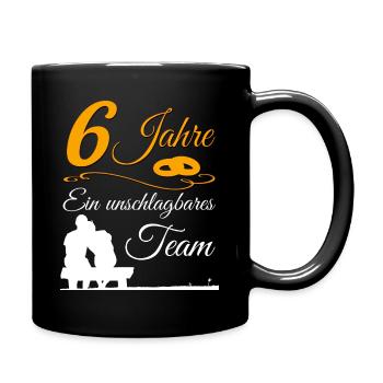 Sugar wedding 6th wedding anniversary 6th anniversary - Full Colour Mug - black - Right