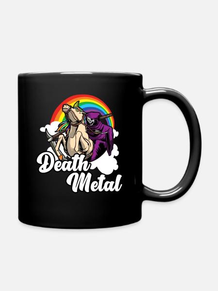 Heavy Metal Death Metal - Mug uni - noir