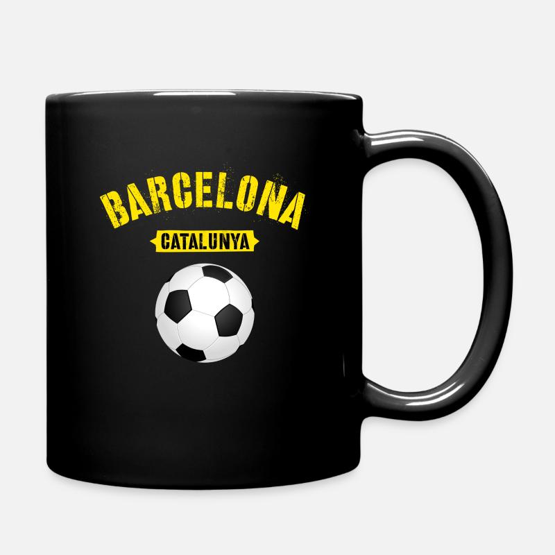 Barcelona - Tasse einfarbig - Schwarz