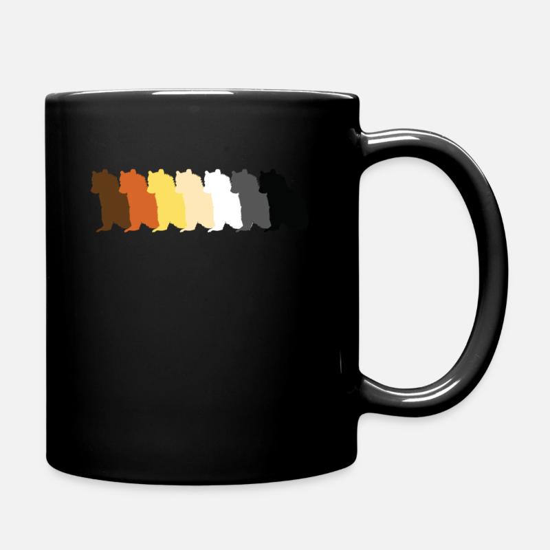 LGBT Homosexuell Gay Pride Monat Bär Bear - Tasse einfarbig - Schwarz
