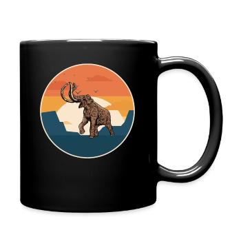 Mammut I Glacé i Cadeau d’éléphant i - Mug uni - noir - Droite