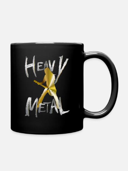 Guitare électrique Guitariste Heavy Metal Rock - Mug uni - noir