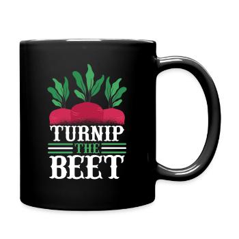 Lettuce Kids Turnip The Beet - Full Colour Mug - black - Right
