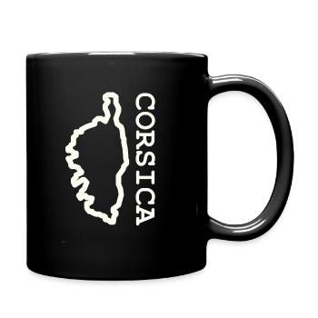 Corse Corsu Corssica 2B Corsica France - Mug uni - noir - Droite