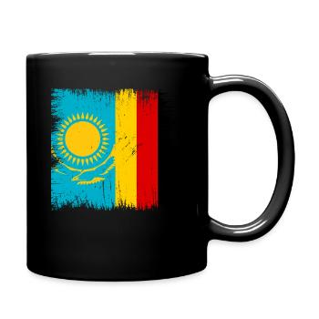 Kazakhstan Allemagne drapeau Kazakhstan - Mug uni - noir - Droite