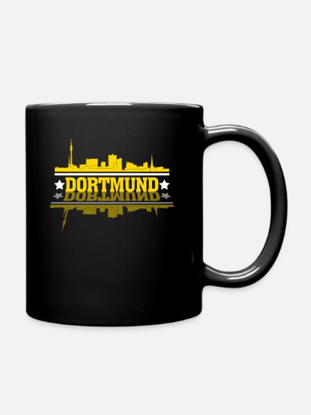Dortmund - Full Colour Mug - black