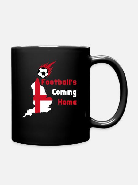 Football is coming home - England Football Fans - Tasse einfarbig - Schwarz