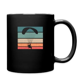Parapente Parapente - Mug uni - noir - Droite