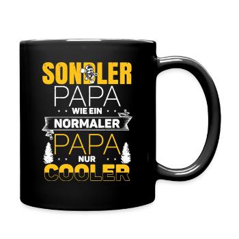 Sondler Papa Sondeln Sondengänger - Mug uni - noir - Droite