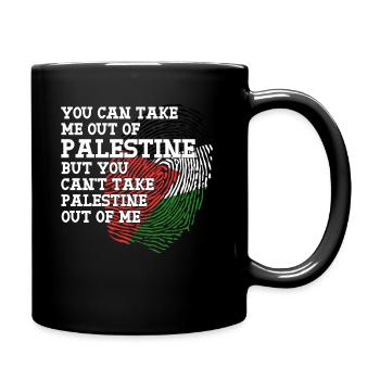 Palestine Drapeau Fierté Palestine - Mug uni - noir - Droite