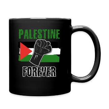Palestine Flag Palestine - Full Colour Mug - black - Right
