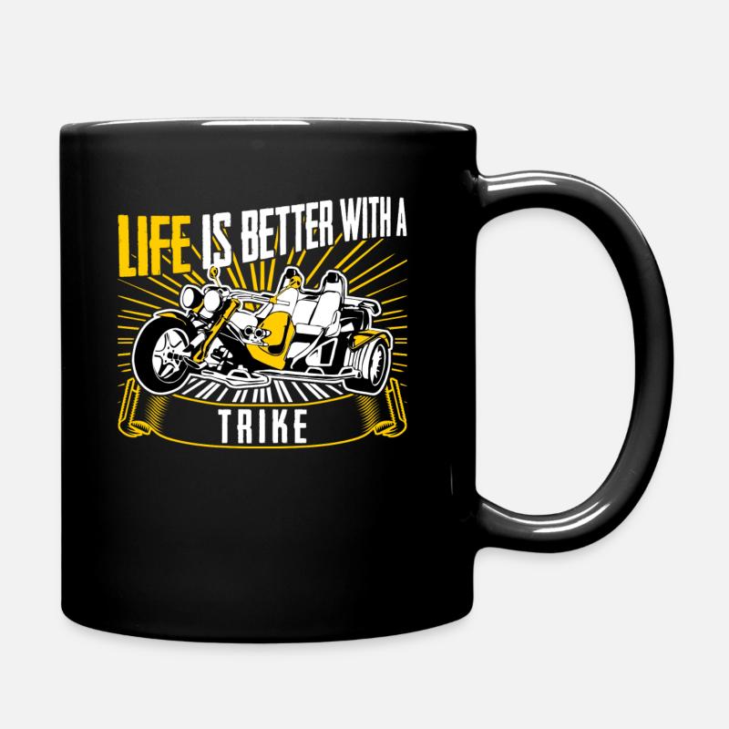 Triker Trikes Trikefahrer Proverbe Trike - Mug uni - noir