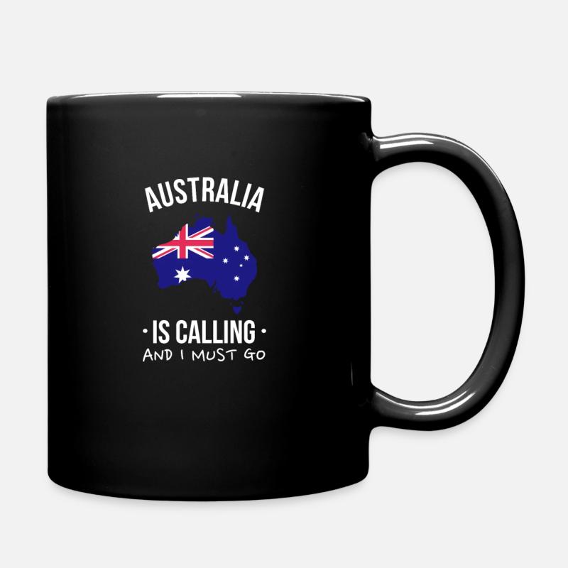 Australie Australien Australien australienne - Mug uni - noir