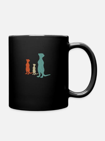 Suricates - Mug uni - noir