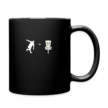 Disc Golf disque de vol Discgolfeur cadeau - Mug uni - noir - Droite