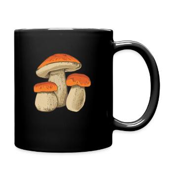 Mushroom Picker Mushrooms Mushrooms Porcini Mushrooms Mushroom Seekers - Full Colour Mug - black - Right