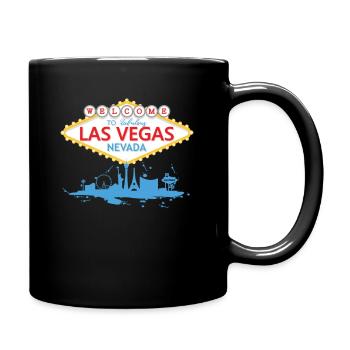 Welcome To Las Vegas Nevada Sign - Full Colour Mug - black - Right