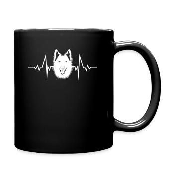 Shepherds ECG White Shepherd - Full Colour Mug - black - Right