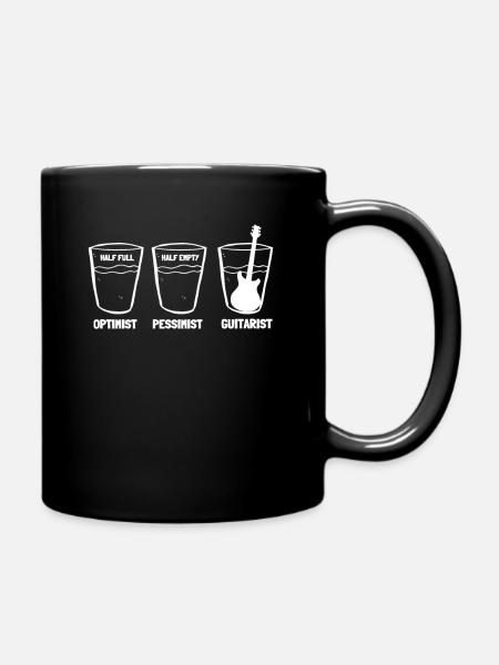 Jazz Music Jazz Guitar And Jazz Bassist Apparel - Mug uni - noir