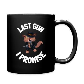 Gunaholic Guns Lover & Pro Gun Laws Shooting Range - Tasse einfarbig - Schwarz - Rechts