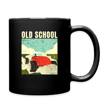 Hot Rods Classic Car And Oldtimer Apparel - Full Colour Mug - black - Right