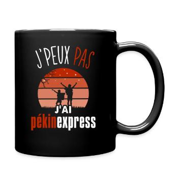 Pékin Express Je peux pas - Mug uni - noir - Droite