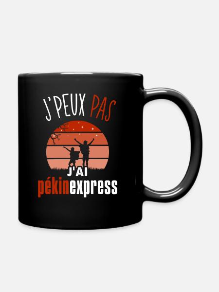 Pékin Express Je peux pas - Mug uni - noir