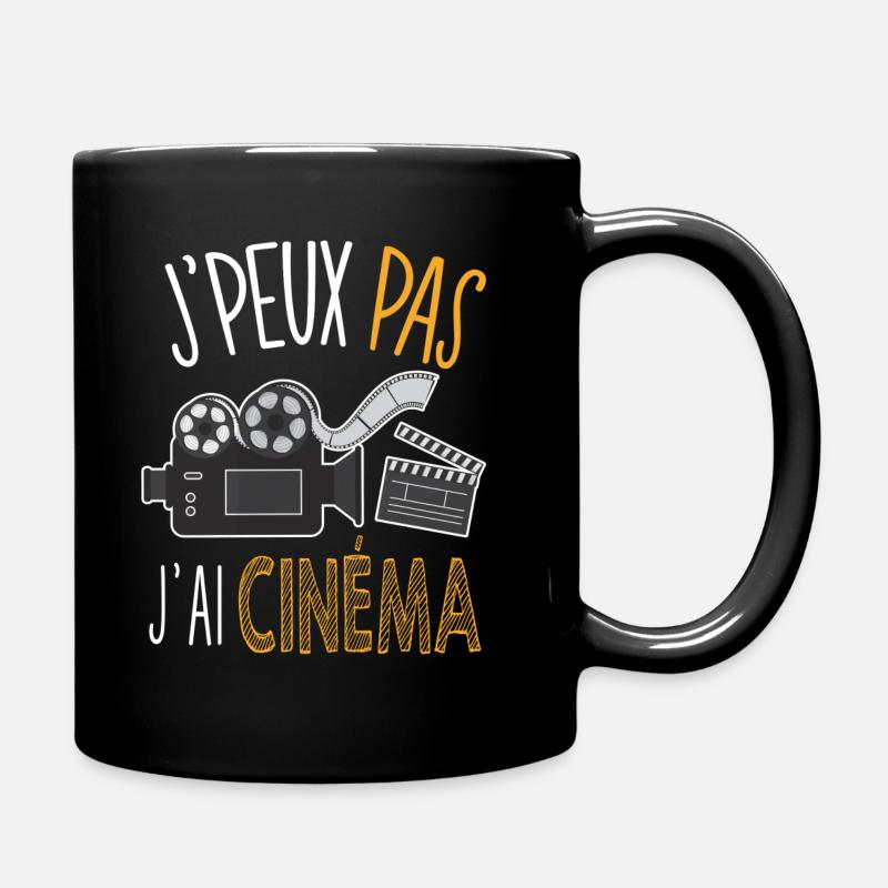 Cinéma Je peux pas - Mug uni - noir