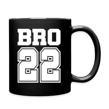 Brother 2022 Future Big Brother Gift Idea - Full Colour Mug - black - Right