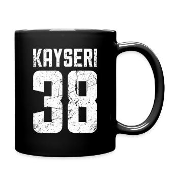 Kayseri 38 Turkey Turkiye Gift Holiday TR Turk - Full Colour Mug - black - Right