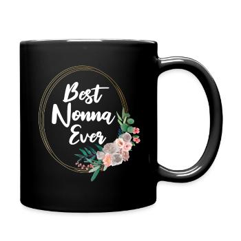 Meilleure grand-mère du monde Grand-mère italienne Grand-mère suisse - Mug uni - noir - Droite