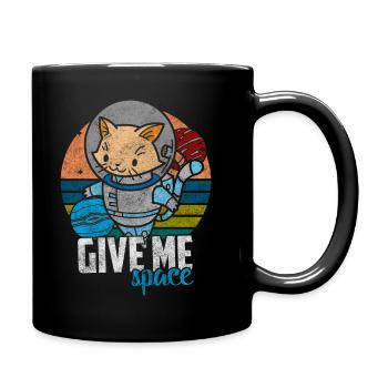 Cats Cat Mom - Full Colour Mug - black - Right
