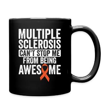 MS Awesome ne peut pas s’arrêter - Conscience - Mug uni - noir - Droite
